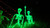 2Pack36 Halloween Lighted Skeleton Deco(350 Green Lights,6H auto‑Off)
