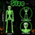 2Pack36 Halloween Lighted Skeleton Deco(350 Green Lights,6H auto‑Off)