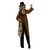 Haunted Hill Farm 5.25-ft. Standing Gravekeeper Animatronic, Indoor or Covered Outdoor Life-Size Halloween Decorations, Halloween Animatronic with Red LED Eyes and Sound Effects, Battery-Operated
