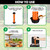 Qualirey 12 Pcs Sticky Fly Trap Indoor Outdoor with Hanging Hook