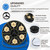 Premium 6 Port Module Kit Replacement for Paramount Water Valve, 004-302-4408-00 Replacement Part with Valve Shell Oring, 004302440800, 005302010000