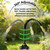 100FT Drip Irrigation Kit, 32 360° Copper Nozzles, Garden Watering System