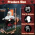 Halloween Animatronic 15.5” Clown Ride on Bicycle Moving Back and Forth