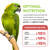 Large Hookbill Cuisine 4 Lbs, Parrot Food for Large Birds with Premium Mixed Fruits and Vegetables, Bird Seed for Large Parrots, Cockatoos & Macaws, Supports Brain, Growth and Healthy Balanced Diet