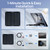 ECO-WORTHY 10W 12V Solar Battery Charger Maintainer OBDII for Car