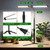 Grow Light for Indoor Plants,6000K White Sun Spectrum Growing Light Lamp