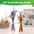 Mushroom Glass Propagation Terrarium Vases for Plants Set Colored of 6