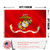 ZEKVY US Marine Corps USMC Flag 3x5 Outdoor Made in USA - Double Sided Heavy Duty Vivid Color US Military Army Flags Long Lasting with 2 Brass Grommet