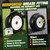 QILINGLORY 11x4.00-5 Flat Free Lawn Mower Tire & Wheel with 3/4" Bearing Bore, with 5/8" bearing sleeves, Fits Zero Turn Mower, Garden Tractor, 350 lbs Capacity, 90% Polyurethane Sold Tires, 2-Pack