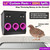 CluckRoots No Waste Quail Feeder, 3 x 1.5'' Ports for Adult Coturnix Quail