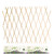 Jollybower 48x72 Inch Expandable Bamboo Trellis, Garden Lattice Fence, Expandable Fence for Climbing Plants, Vines & Ivy,Pet & Dog Barrier（Pack of 1）