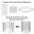 18 Pcs 24'' x 12'' Large Wire Plant Protector from Animals, 6 Pack Metal Plant Cage Chicken Wire Cloche with Ground Stakes and Nylon Tie to Keep Animals Out, Garden Protection Bunny Barricade