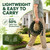 Garden Hose 50 FT, Non-Expanding Water Hose with 10 Pattern Spray Nozzle