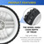 2 Pack 11" Drive Wheels for Toro 137-4837 115-2885 119-0313 Fits for Toro Models: 20339 20378 20959 21329
