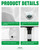 ACEPIC Heavy Duty 10x10 Pop Up Canopy Replacement Top (White, Top Only)
