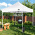 Canopy Replacement Top for 10x10ft Pop Up Canopy Tent Waterproof Durable Cover with Bonus 4 Sand Bags Outdoor Shelter Replacement Roof (Frame not Include)