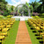 LINSHRY 8FT Wooden Garden Pathway, Outdoor Roll Out Wooden Walkway Pavers