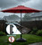 Umbrella Base with 5 Wheels, 100 lbs Max Capacity Fillable Umbrella Stand