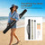 Patio Umbrella with Exclusive Black Coating, 7.2ft/7.8ft Heavy-Duty Double-Layer Nylon Canopy, Adjustable Tilt Sun Shade Outdoor Table Umbrella, UV Protection & Carry Bag for Beach, Fishing, Backyard (Beige, 7.8FT)