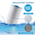 Mamokin Spa Filter 6CH-960 Replaces Jacuzzi Filters J-300 J-400, Unicel 6CH-960, Pleatco PJW60TL-F2S, FC-2800, 14081, 6540-476, 6540-383, Hot Tub Filter with Closed Handle(Not Removable Tops)- 2 Pack