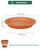 vensovo 11 Inch Terracotta Plant Saucer Pots Tray - 3 Pcs Round Planter Saucers for Indoor & Outdoor Plants, Large Clay Trays Perfect for 10,10.5,11 Inch Flower Pot