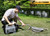 FLUENTPOWER 23FT x 1" Suction Hose Kit with Brass Fitting Check Valve and NPT 1" male Thread, Water Intake Hose Set, Aspiration Hose for Well Shallow Sprinkler Garden Booster Pump, Grayish-white