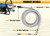 FLUENTPOWER 23FT x 1" Suction Hose Kit with Brass Fitting Check Valve and NPT 1" male Thread, Water Intake Hose Set, Aspiration Hose for Well Shallow Sprinkler Garden Booster Pump, Grayish-white