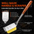 Grill Brush for Outdoor Grill, Bristle Free Grill Brush with Scraper