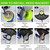 Electric Weed Wacker Cordless, 40V 2.0Ah Battery, 3 Cutting Blades