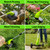 Electric Weed Wacker Cordless, 40V 2.0Ah Battery, 3 Cutting Blades