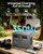 Portable Power Station 350W(700W Surge) Solar Generator 230.4Wh/110V Power Bank with AC Outlet, LiFePO4 Battery, PD Fast Charging for Camping, Emergency, Laptop, RV, Off-Grid Living