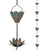 giole 10.3ft Lotus Rain Chains for Outside Gutters, Eaves, Drainage