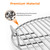 MKZOK Replacement Grill Grate, Fits 22 inch Weber Charcoal Grills, Kettle and Kettle Premium, Master-Touch, Bar-B-Kettle, Performer