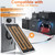 12V 30W Solar Battery Trickle Charger & Maintainer - Waterproof 30 Watt Solar Panel Built-in Ultra Smart MPPT Charge Controller + Adjustable Pole Mount Brackets for Pole Dia 1.5-3.0inch/40-80mm