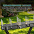 WAIWL Manual Lawn Aerator Tool, 17 Spikes, Spring-Assisted Debris Release
