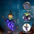 ILLUMINEW Solar Halloween Decorations Outdoor, Pumpkin Hanging Decor