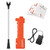 Cattle Prod, Rechargeable Electric Livestock Prod with 2 LED Lights, Waterproof Animal Prod for Farm Ranch Herding and Livestock Management - 2026 Upgraded (24.8 Inch)