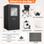 MUTAMA Portable Infrared Sauna Box for Home, 3L 1400W Steam Sauna Tent
