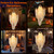 Halloween Decorations Outdoor - 5FT Hanging Swing Ghost with Remote Control