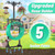 ODSNANIE Garden Hose Holder, Freedstanding Heavy Duty Garden Water Hose Holder Stand with 2 Shepherds Hooks, Detachable Metal Hose Storage Hanger Rack for Outside Yard Lawn Farm