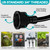 OnBrand 100FT Misters for Outside Patio with 3/4" Adapter and 2 T-Joints