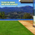 Heyroll Realistic Artificial Turf Grass, 3 FT X 5 FT Artificial Synthetic Fake Grass, 20MM Green Turf Rug Pet Dogs Lawn Mat with Drainage Holes for Indoor Outdoor Patio Garden Landscape/Custom Size