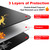 Epinovo Under Grill Mat for Outdoor Grill Fireproof Deck Protector 90"x50"