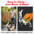 Epinovo Under Grill Mat for Outdoor Grill Fireproof Deck Protector 90"x50"