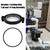 R0445800 Lid with Locking Ring, Pool Pump Lid for Zodiac Jandy Stealth, WaterFall series pump also compatible with Zodiac Jandy ePump variable speed pump and Spa Pumps-model JEP, SHPF, SHPM, SWF
