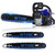 WTHW 58 cc Gas Chainsaw, 20 in & 18 in Quick-Switch Bars, 2 Chains