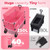 Sekey Collapsible Wagon, 300 lb Capacity, 29 in Cargo Bed, Compact Fold