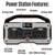 Westinghouse iGen400s 400 Watt, 183Wh Portable Power Station and Solar Generator with LED Display and DC Outlet for Camping, Home, Travel, Indoor/Outdoor Use (Solar Panel Not Included)