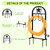 Shomextol Garden Hose Holder,100ft Capacity Hose Reel,Star Style