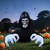 DR.DUDU 6FT Grim Reaper Halloween Inflatable Decorations Outdoor